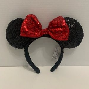 Minnie Mouse Ears Headband Sparkly Mickey Disney